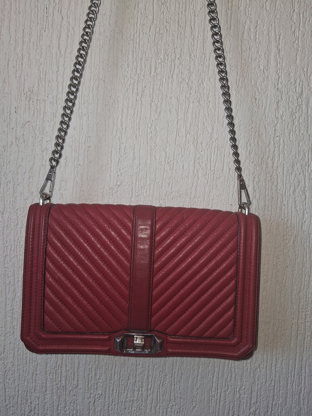 Rebecca Minkoff Burgundy Crossbody